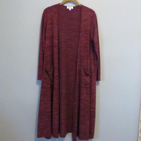 Lot of 2 LuLaRoe Sarah Duster Cardigans Sz M - Picture 9 of 14